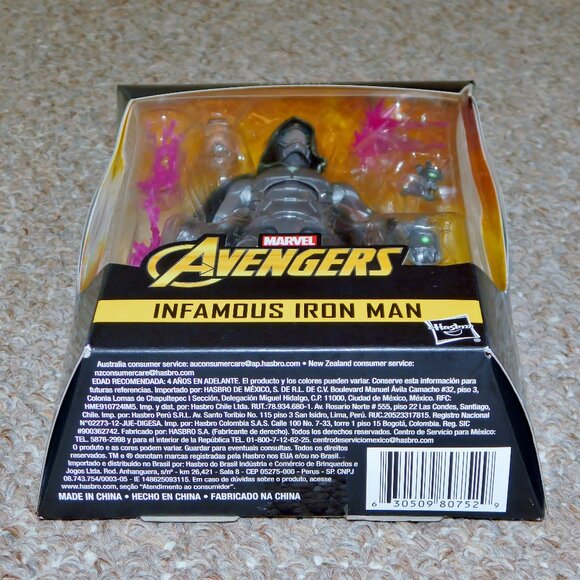Hasbro Marvel Legends Avengers Infamous Iron Man MIB New Walgreens Exclusive - Picture 8 of 9